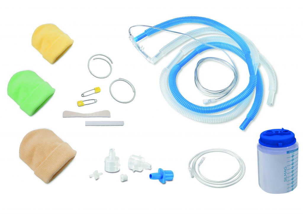 Kit CPAP burbujas_Mesa de trabajo 1 Silmag Cod 234 Vías Respiratorias BIOJOR S.R.L.